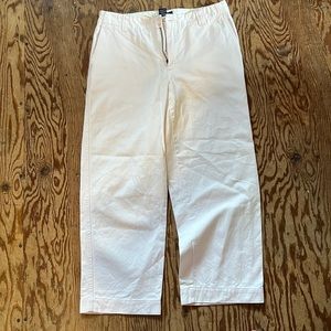 Gap wide leg cropped pants